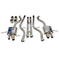 Échappement arrière OEM amélioré en acier inoxydable 304 avec valve électronique pour Maserati GranTurismo GT 4.2 4.7 2007-2016 pour un son riche et puissant