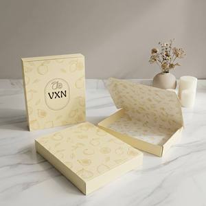 Cajas de Regalo Plegables de Cartón Corrugado de Alta Gama Personalizadas, Cajas de Embalaje Rígidas para Regalos de Navidad, Utilizadas para Empaque de Regalos de Lujo - Product Image 4
