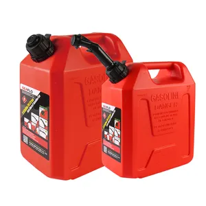 SEAFLO Small Plastic Oil Container 20L Portable 5 gallon gas can Automatic shut off petrol can