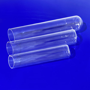 Bükme ve kesme servisini test etmek için yüksek sıcaklığa dayanıklı şeffaf kuvars cam tüp şeffaf kuvars boru - Product Image 2