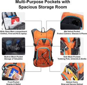 Muestra Gratuita de Mochila de Hidratación Personalizada para Correr, Mochila de Hidratación Ligera para Correr, Ciclismo, Chaleco de Hidratación, Otras Mochilas - Product Image 3