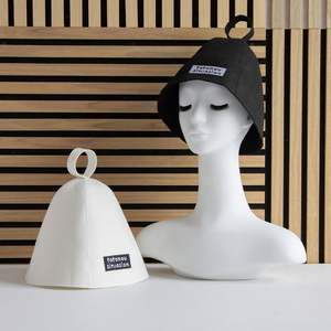 <b>Sauna</b> Bucket Hat Felt <b>Sauna</b> Hat Bulk Japan Custom Wool Felt <b>Sauna</b> Hat - Product Image 5