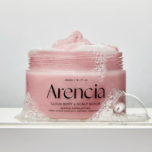 Arencia Fresh Cloud Lavender & Pear 260g Body & <b>Scalp</b> <b>Scrub</b> High Quality Product - Product Image 2