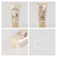 LAIKOU Nettoyant Visage Hydratant et Doux à l'Extrait de Riz Fermenté et de Son de Riz 50g pour le Commerce International