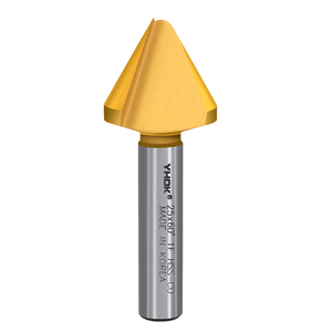 Ti-Coated Cobalt Chamfering <strong>Drill</strong> 45 60 90 Degree <strong>Countersink</strong> <strong>Drill</strong> Bit Ti-Coated Three-flute Chamfering Cutter - Product Image 6
