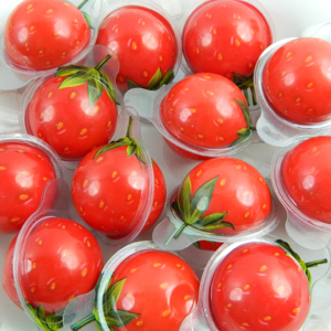 Venta al por mayor de caramelos de gominola con sabor a fresa comida con sabor a fruta deliciosa en embalaje a granel - Product Image 1
