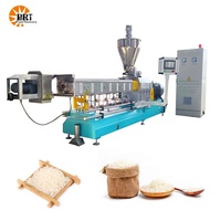 Machine de fabrication de riz instantané Machine de fabrication d'extrudeuse de riz instantané nutritionnel Ligne de production de riz nutritionnel