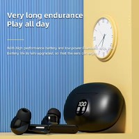 Nouveaux écouteurs intra-auriculaires miniatures avec affichage de la batterie, casque stéréo sport
