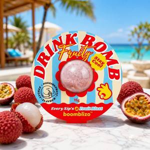 Bebida Sin Alcohol con Purpurina Comestible, Mezcla para Mocktail, Polvo para Bebida Instantánea, Cubo de Bebida Soluble, Set de Regalo Personalizado - Product Image 3