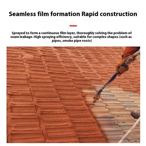 Karet cair tahan air untuk ubin atap lapisan EPDM bahan poliuretana untuk memperbaiki retakan menghentikan kebocoran beton/atap semen - Product Image 4