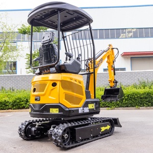 Customized Mini <b>Excavator</b> 1.8 Ton HT18C Euro5 Mini Bagger Free Shipping Digger Mini Garden <b>Excavators</b> - Product Image 2