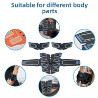 Appareil d'entraînement EMS pour la remise en forme, masseur abdominal, disque de massage, utilisation à domicile, modèle unisexe personnalisable FJ-1