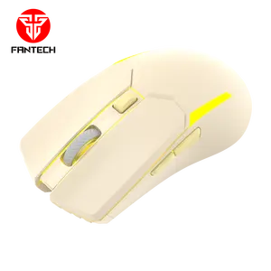 ماوس ألعاب سلكي بإضاءة خلفية RGB و6 أزرار قابلة للبرمجة مع تسجيل كبير، ماوس ألعاب مريح قابل للتعديل 6400 نقرة لكل بوصة