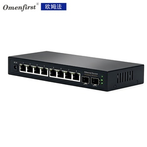Switch Ethernet POE de 8*2.5G RJ45 con 2 Puertos SFP+ de 10 Gigabit, Directo de Fábrica, Sin Administración, DC 48V, Switch de 2.5G, Switch de 10Gb - Product Image 4