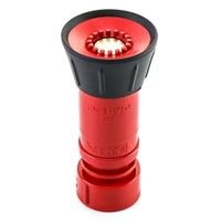 Buse d'incendie en plastique et laiton, buse de pulvérisation pour tuyau d'incendie, robuste, 2 pouces, NPSH, aluminium
