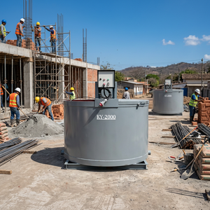 Mélangeur de boues de béton industriel KY-2000 2800L avec unité de stockage anti-sédimentation – Préparation de mortier pour la construction à grande échelle - Product Image 1