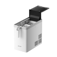 Machine à glaçons électrique portable automatique de comptoir pour la maison, 10 kg/jour, fonction autonettoyante, boîtier en plastique, glaçons en forme de balle, économe en énergie
