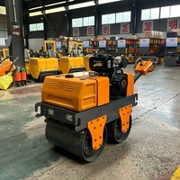Compacteur routier vibrant à double tambour mini manuel chinois Changfa 3 kW SL600 – Prix