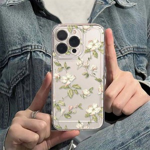 Funda Protectora para Teléfono Móvil con Diseño Floral, Resistente a Impactos, de TPU, para <span class=keywords><strong>iPhone</strong></span> X, Xr, Xs, <span class=keywords><strong>11</strong></span>, 12, 13, 14, 15, 16, 17, 18 <span class=keywords><strong>Pro</strong></span> <span class=keywords><strong>Max</strong></span>, <span class=keywords><strong>Precio</strong></span> al por Mayor - Product Image 4