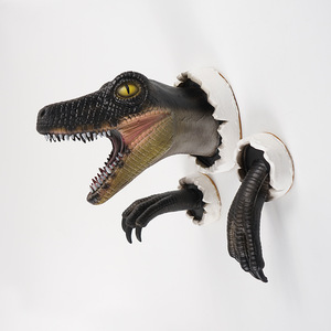 Decoración de pared Deinonychus de espuma de látex de alta fidelidad para sala de estar y bar - Product Image 5