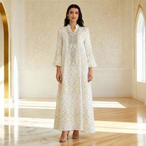 Robe Abaya de style élégant sur mesure de qualité supérieure pour les femmes musulmanes Occasions spéciales - Product Image 3