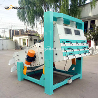 Trieuse d'arachides Machine de nettoyage de sésame Nettoyeur de graines de grains de haricots Machine à tamis vibrant