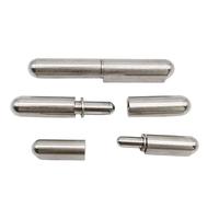 Charnière de fenêtre de style industriel soudage de baril de porte robuste 180 degrés fer aluminium balle acier inoxydable balle charnière en fer