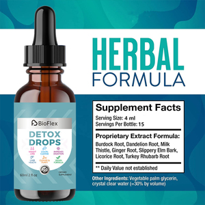 Wholesale OEM Private Label Natural Herbal Weight Loss Colon <b>Liver</b> Cleanse and <b>Detox</b> Liquid Drop Health <b>Supplement</b> for Digestion - Product Image 6