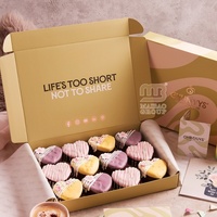 Boîtes d'emballage personnalisées de luxe en chocolat pour cadeau de bonbon sucré dattes de Saint-Valentin à fermeture magnétique