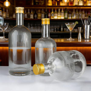 Bouteilles <span class=keywords><strong>de</strong></span> <span class=keywords><strong>vin</strong></span> en verre à rayures verticales, aspect haut <span class=keywords><strong>de</strong></span> gamme, directement <span class=keywords><strong>de</strong></span> l'usine, 330/375/550 ml, pour <span class=keywords><strong>vin</strong></span> vert prune et <span class=keywords><strong>vin</strong></span> blanc - Product Image 3