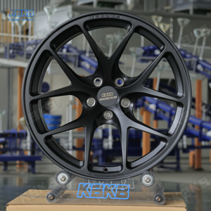 ล้อแมกนีเซียม KBKB สีดำ ขอบ 7.5J-14.5J ขนาด 17 18 19 20 21 นิ้ว สำหรับ F150 Patrol Y60 Y61 Y62 ล้อสำหรับรถแข่ง OEM ODM - Product Image 4
