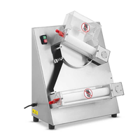 Presse à pizza commerciale en acier inoxydable de haute qualité, rouleau à pâte, machine à presser la pâte, entièrement électrique, automatique