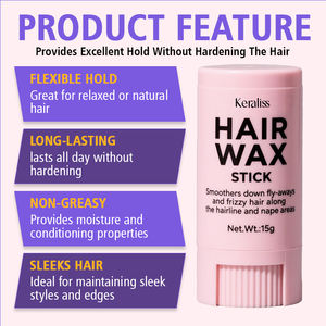 Joynna Strong Hold, laque pour cheveux sans alcool, parfum de pêche grossière, polyvalente, personnalisable, brillance intense, contrôle des frisottis, pour femmes noires à cheveux crépus - Product Image 3