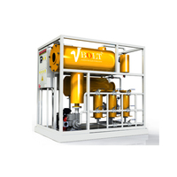Équipement de filtration d'huile robuste avec système de déshydratation pour le traitement de l'huile moteur dans les centrales électriques