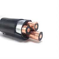 Cable de alimentación de cobre de 25mm, Cables de fabricación eléctrica de 5x10mm, Material de aislamiento XLPE para centrales eléctricas industriales 16A 30A 6mm