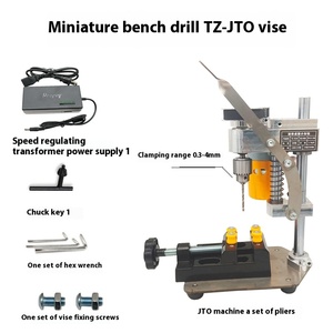 Mini Máquina de Perfuração Vertical CN de Alta Precisão, Pequena Máquina de Perfuração Micro CNC para Alumínio - Product Image 5