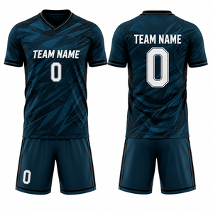 Derniers maillots de football unisexes, fabrication sur mesure, couleurs personnalisées, logos, étiquettes, emballage, uniformes d'équipe haut de gamme, toutes saisons, athlétique - Product Image 1
