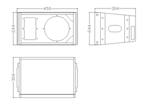 LA8 Système <span class=keywords><strong>d</strong></span>'enceintes linéaires professionnelles de 8 pouces 200W-800W pour les haut-parleurs audio professionnels de scène de tournée - Product Image 6