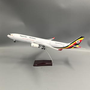 Uganda Airlines A330 Modèle réduit d'<span class=keywords><strong>avion</strong></span> 47cm Réplique d'<span class=keywords><strong>avion</strong></span> en résine de qualité supérieure pour collectionneurs - Product Image 5