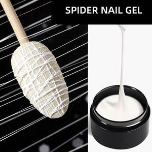 <span class=keywords><strong>Vernis</strong></span> Gel Spider Wire 8ml à Base d'Eau pour French Manucure DIY <span class=keywords><strong>LED</strong></span> UV Non Toxique Séchage Rapide Certifié CE pour Nail Art - Product Image 3