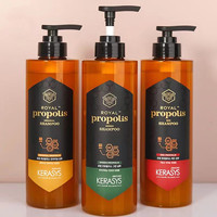 Étiquette personnalisée de bouteille de shampoing Autocollant UV en feuille d'or métallique à tache inversée Impression sur les soins capillaires Étiquettes d'emballage de cosmétiques étanches