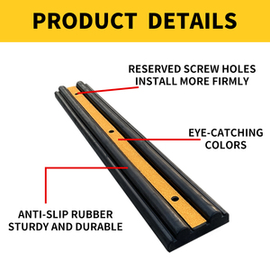 Cường độ cao rỗng/rắn phản chiếu phim ba lỗ cao su chống va chạm Dải tường bảo vệ bảo vệ Dock bội thu - Product Image 4