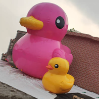 Canard gonflable géant de 3 m en PVC étanche jaune, mascotte de piscine, flotteur de dessin animé, pour fête