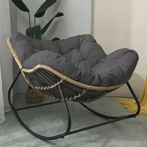 Canapé-lit en rotin de style nordique de haute qualité, fauteuil individuel, ensemble de meubles de salon modernes, canapé <span class=keywords><strong>inclinable</strong></span> pour se détendre - Product Image 4