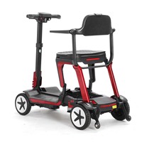 Scooter électrique pliable léger à 4 roues, moteur sans balais 270W, 120KG, alliage de magnésium, scooter de mobilité pour personnes âgées et handicapées