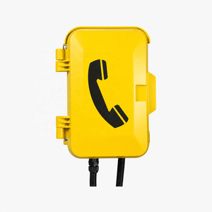 Téléphone résistant aux intempéries de qualité marine, protocole SIP, résistant au vandalisme, station de point d'appel SOS externe pour navires de transport de marchandises - Product Image 1