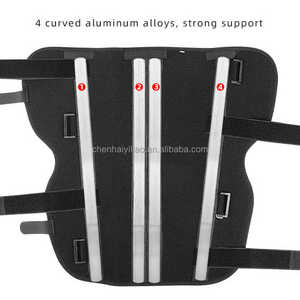 Adjustable Medical <strong>Knee</strong> Stabilizing Brace Fracture Injury <strong>Knee</strong> <strong>Support</strong> <strong>Strap</strong> with Protection Function - Product Image 3