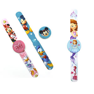 2024漫画キッズシリコン時計バンドカスタマイズされた印刷子供たちによって素敵な子供のための面白いスラップデジタル時計 - Product Image 6