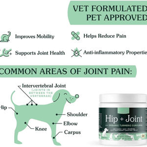 Odm oem oem לחיות מחמד תוספי מזון מפרק הירך להתאמה אישית לועסים גלוקוזאמין msm עבור כלבים כלבים טבליות לעיסה/קפסולות מנוסה - Product Image 4