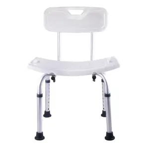 Chaise de douche d'hôpital, hauteur réglable, Portable, antidérapant, pour personnes âgées, tabouret de bain et de douche, vente en gros